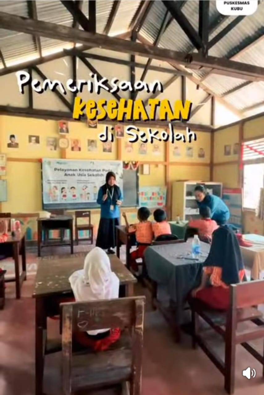 Kegiatan Wilayah Kerja Puskesmas Kubu