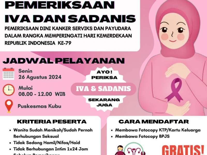 Pemeriksaan IVA dan SADANIS