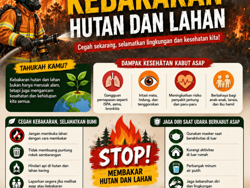 Waspada Kebakaran Hutan dan Lahan